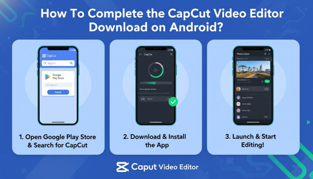 How To Complete the CapCut Video Editor Download on Android